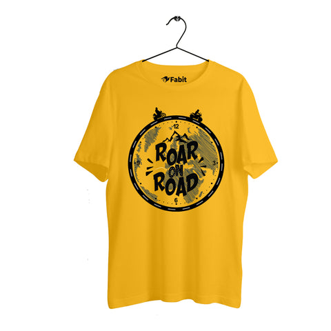 ROAR ON ROAD - Cotton TShirt for men and women