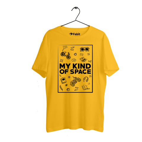 MY KIND OF SPACE - Cotton TShirt for men and women
